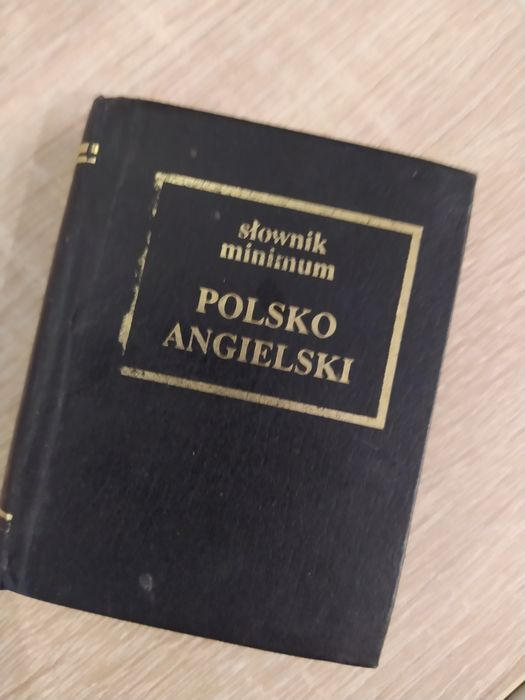 Słownik minimum polsko angielski 1965rok