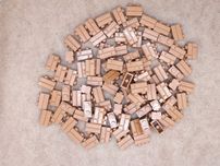 LEGO 100 sztuk element cegła cegiełka 1x2  98283 -