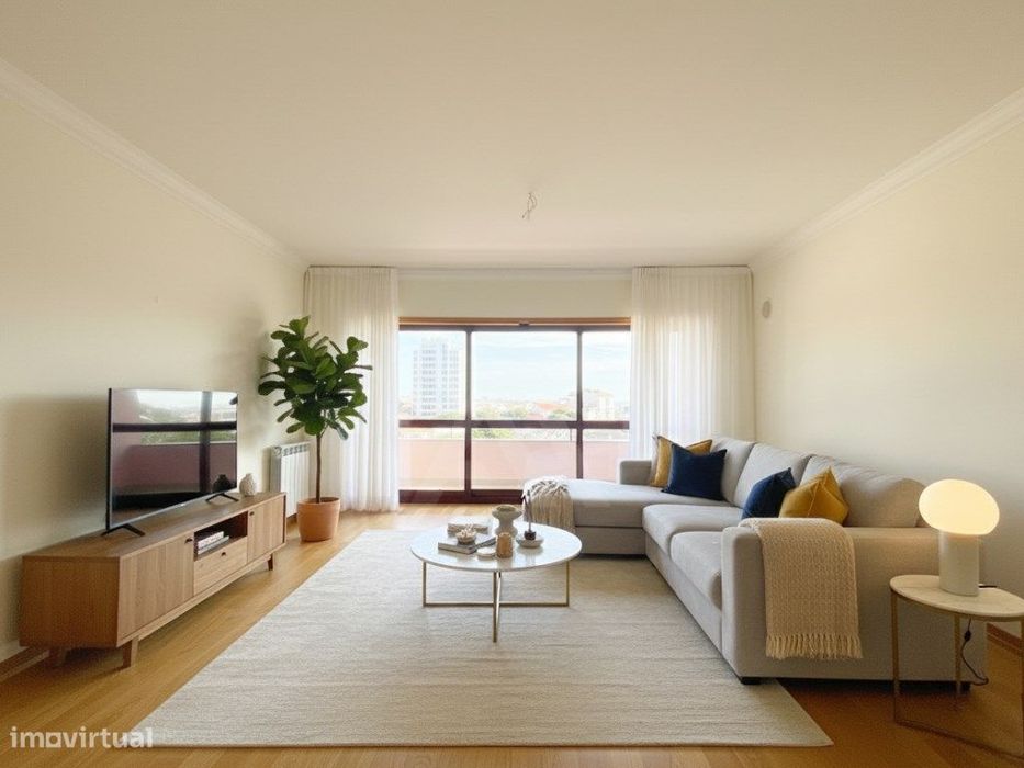 Apartamento T3 Novo com Vista Mar e Garagem no Bairro do Rosário