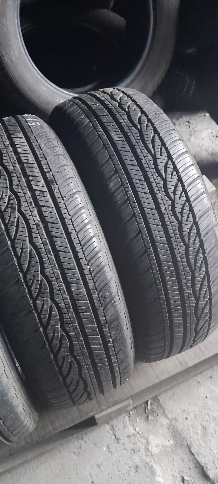 185.60.15 Dunlop 4шт лето БУ склад шины резина из Европы 60 R15