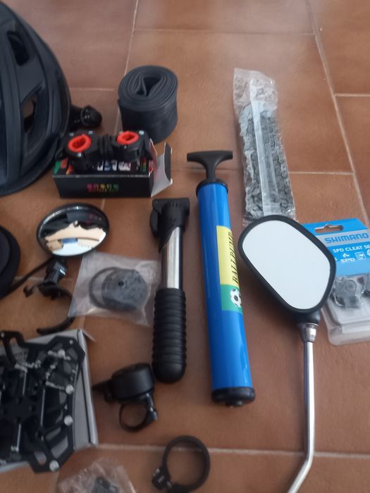 Lote material ciclismo