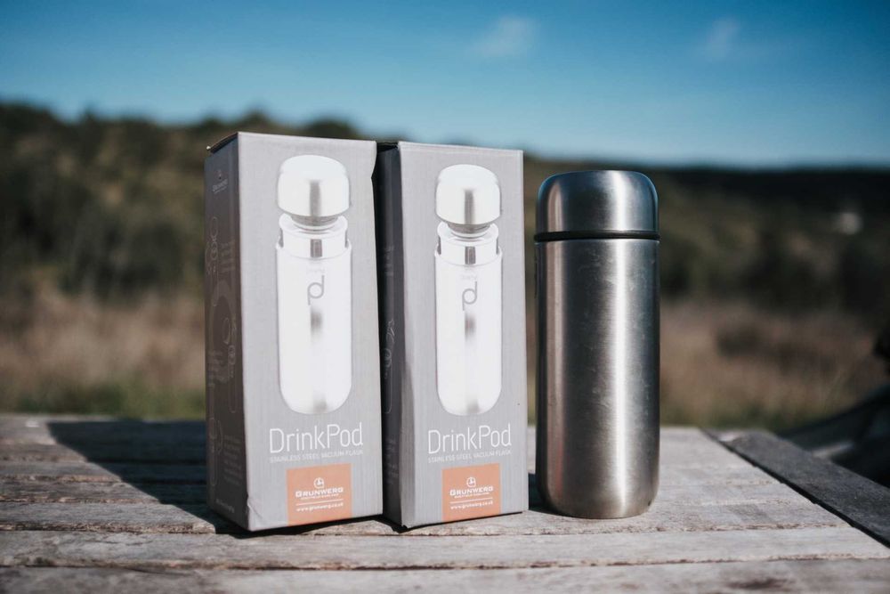 Termo de aço inoxidável 200ml