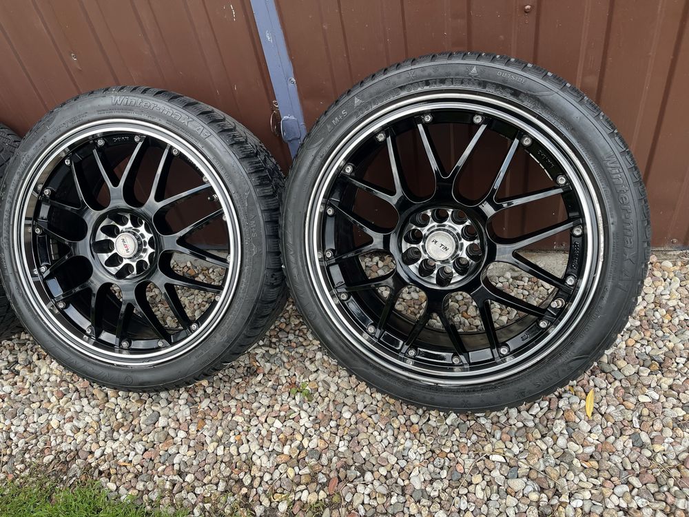 Felgi PLATIN R18 5x112 z oponami zimowymi i letnimi