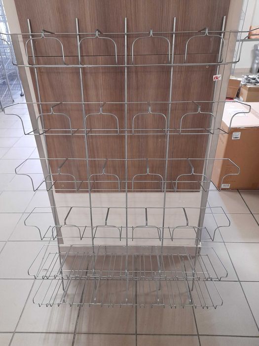 Ekspozytor duży sklepowy Stojak metalowy na produkty do zawieszenia