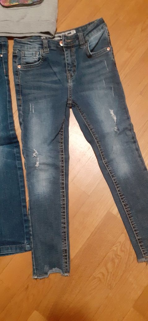 Calças jeans+ camisola 5 anos