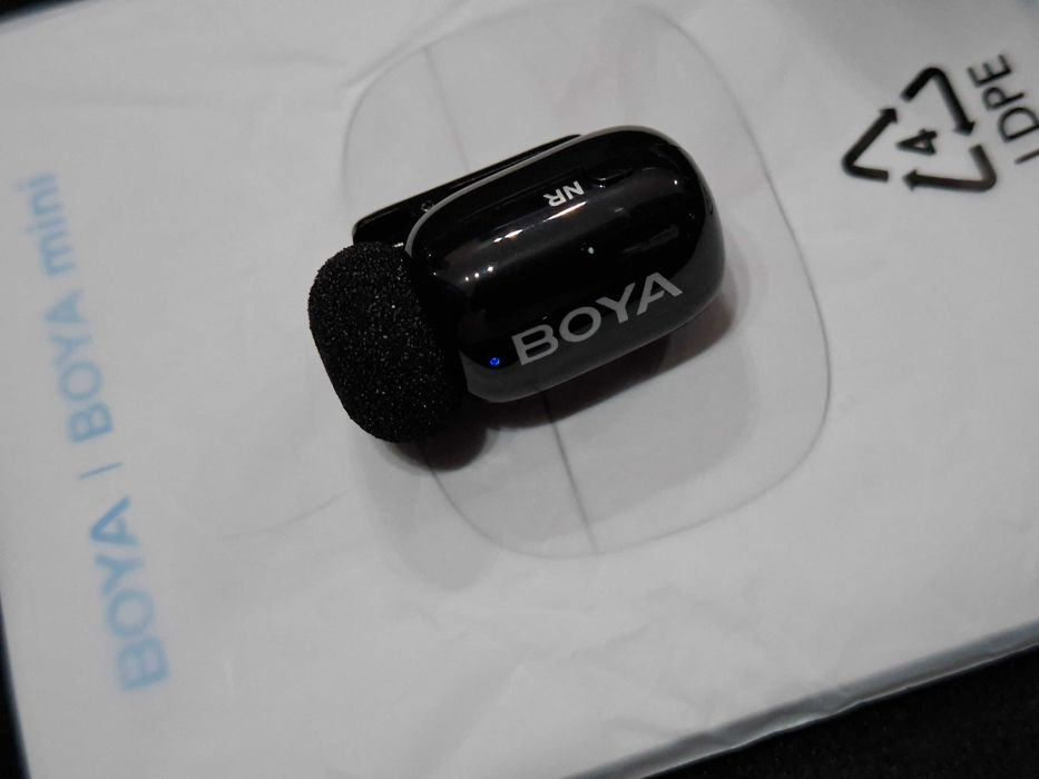 Podwójny mikrofon bezprzewodowy Boya Mini 14 USB C KLIPS