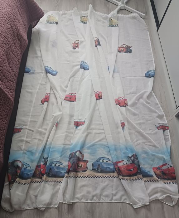 Firanka Disney Zygzak McQueen/ szer. 240cm x wys. 200cm