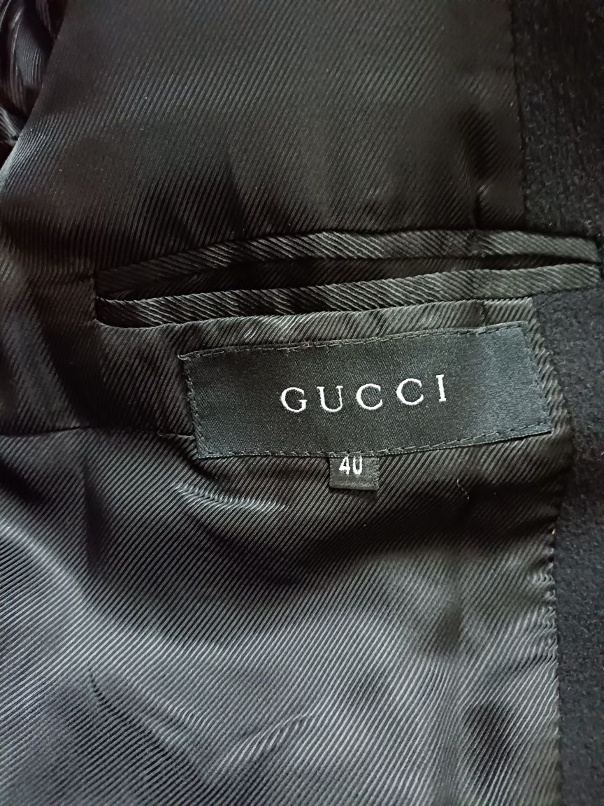 Płaszcz Gucci wełna, kaszmir/Roz S