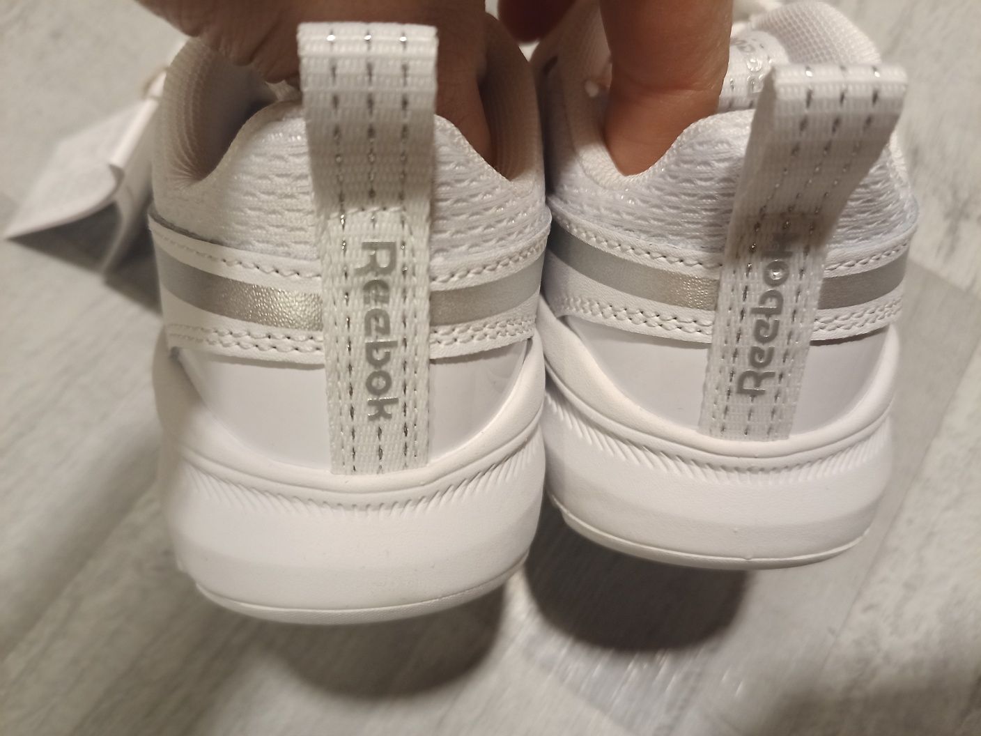 Białe sneakersy Reebok 30 wkładka 20 cm skóra naturalna Reebok XT spri