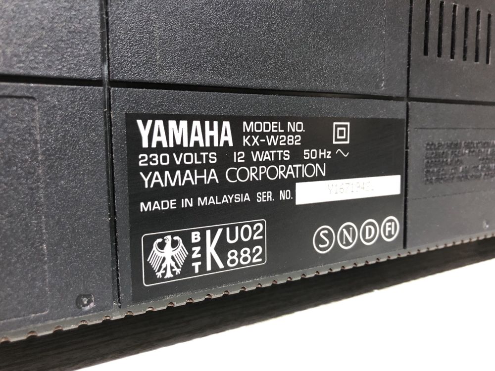 Стерео касетна дека/кассетная дека  Yamaha KX-W 282 б/у з Німеччини