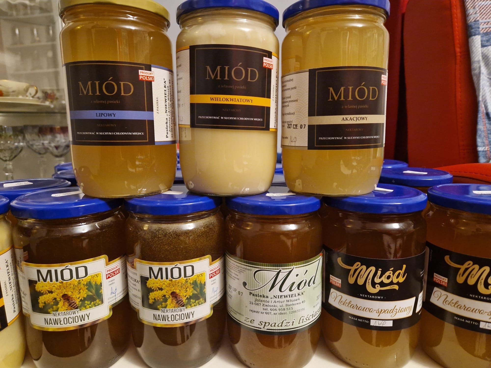 Prawdziwe miody miód z własnej pasieki