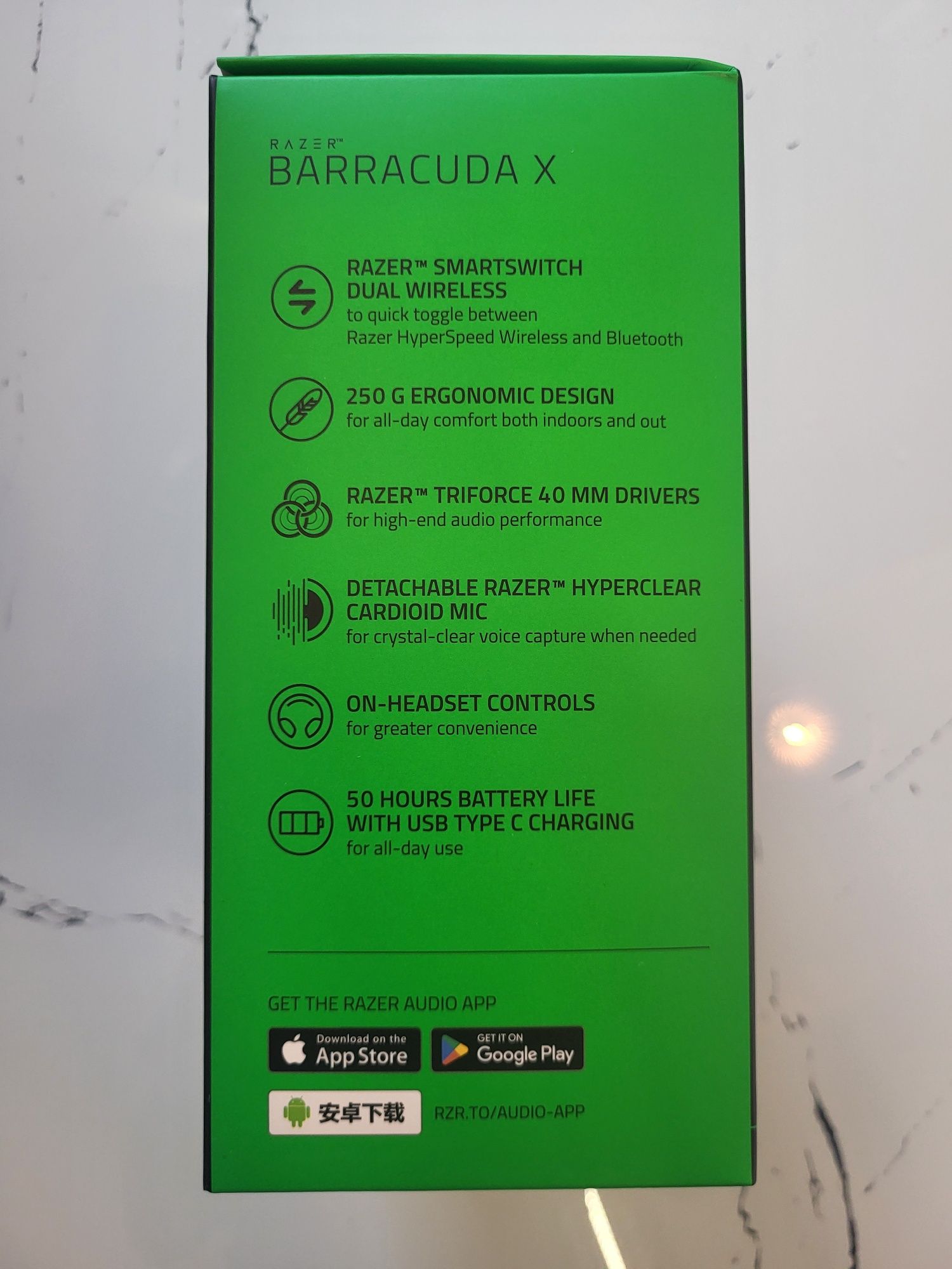 Razer Barracuda X Słuchawki - NOWE
