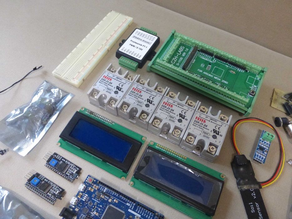 Zestaw Arduino Uno, Due, Pro Mini, Raspberry Pi Pico W ESP32 moduły