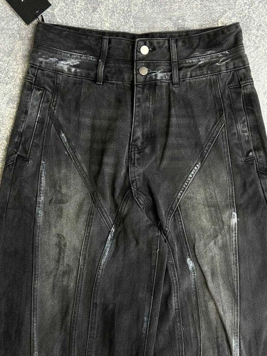Джинси Cargo faded baggy opium archive джинсы черные чорні штани