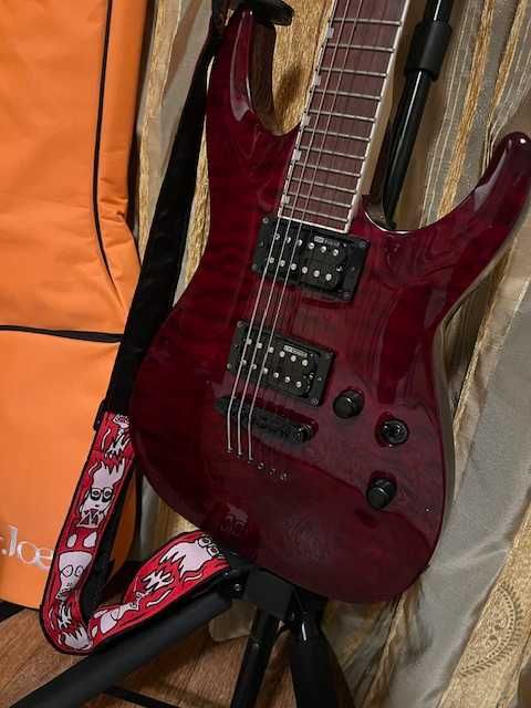 Электрогитара LTD MH-200 с комбоусилителем MARSHALL