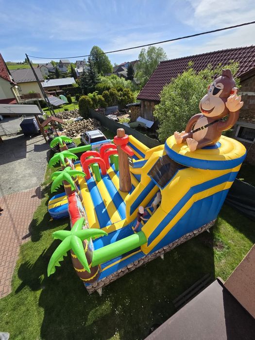 Dmuchaniec dmuchany plac zabaw pirat