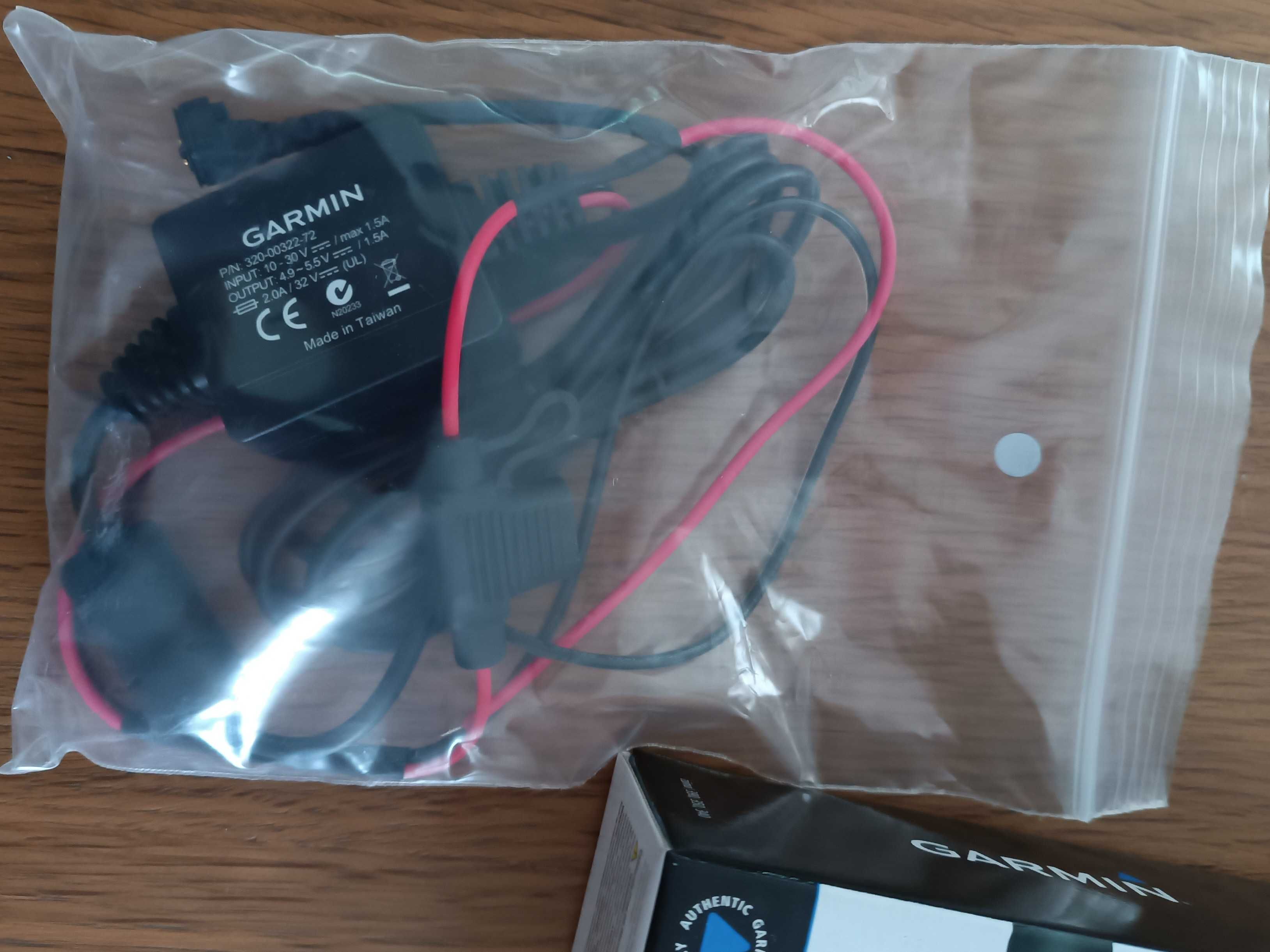 Motocyklowy przewód zasilający Garmin