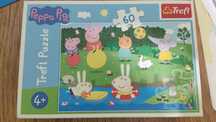 Puzzle świnka Peppa+gratis