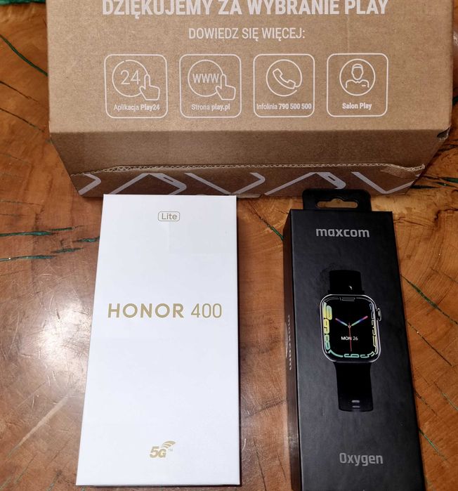 HONOR 400 lite 5G 8GB 256GB Velvet Grey Smatrwatch MAXCOM FW26 Oxygen