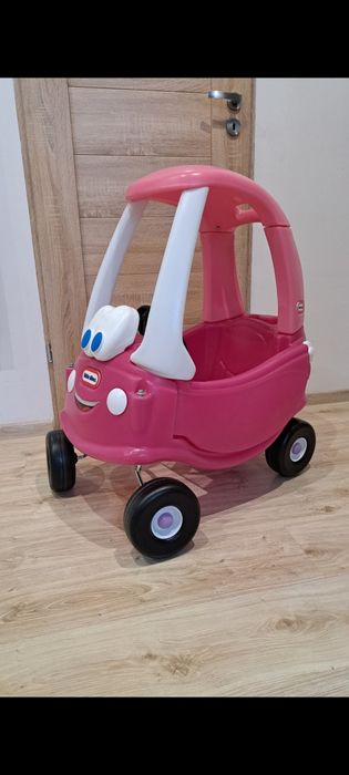Autko Little Tikes różowy. Jeździk, pchacz