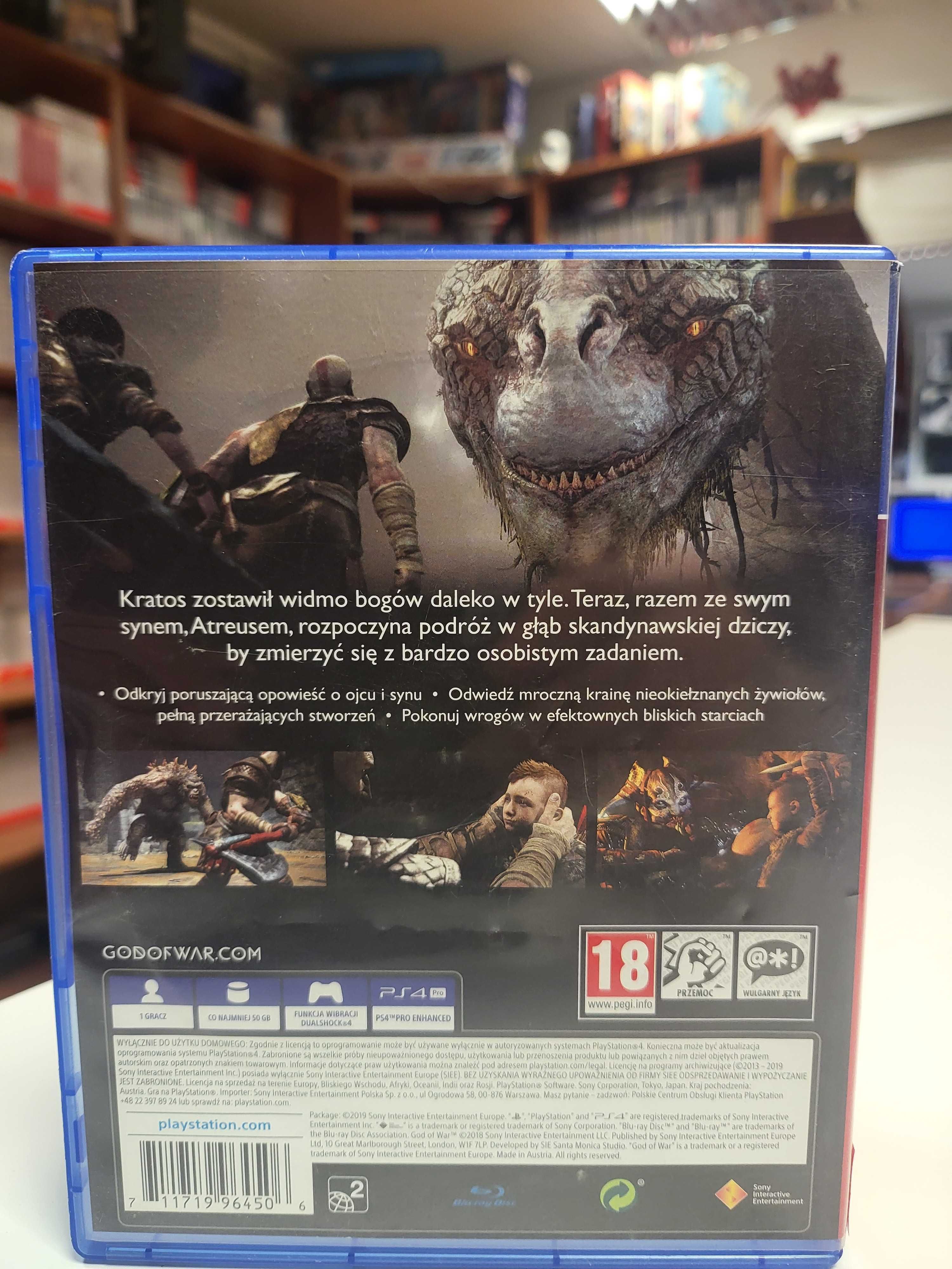 Gra Na PS4 God Of War (PS4) PS5 PL SklepRetroWWA