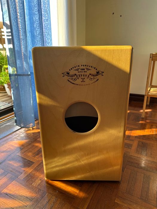 Cajon Jaleo Blue - Pepote Percussion - Como novo