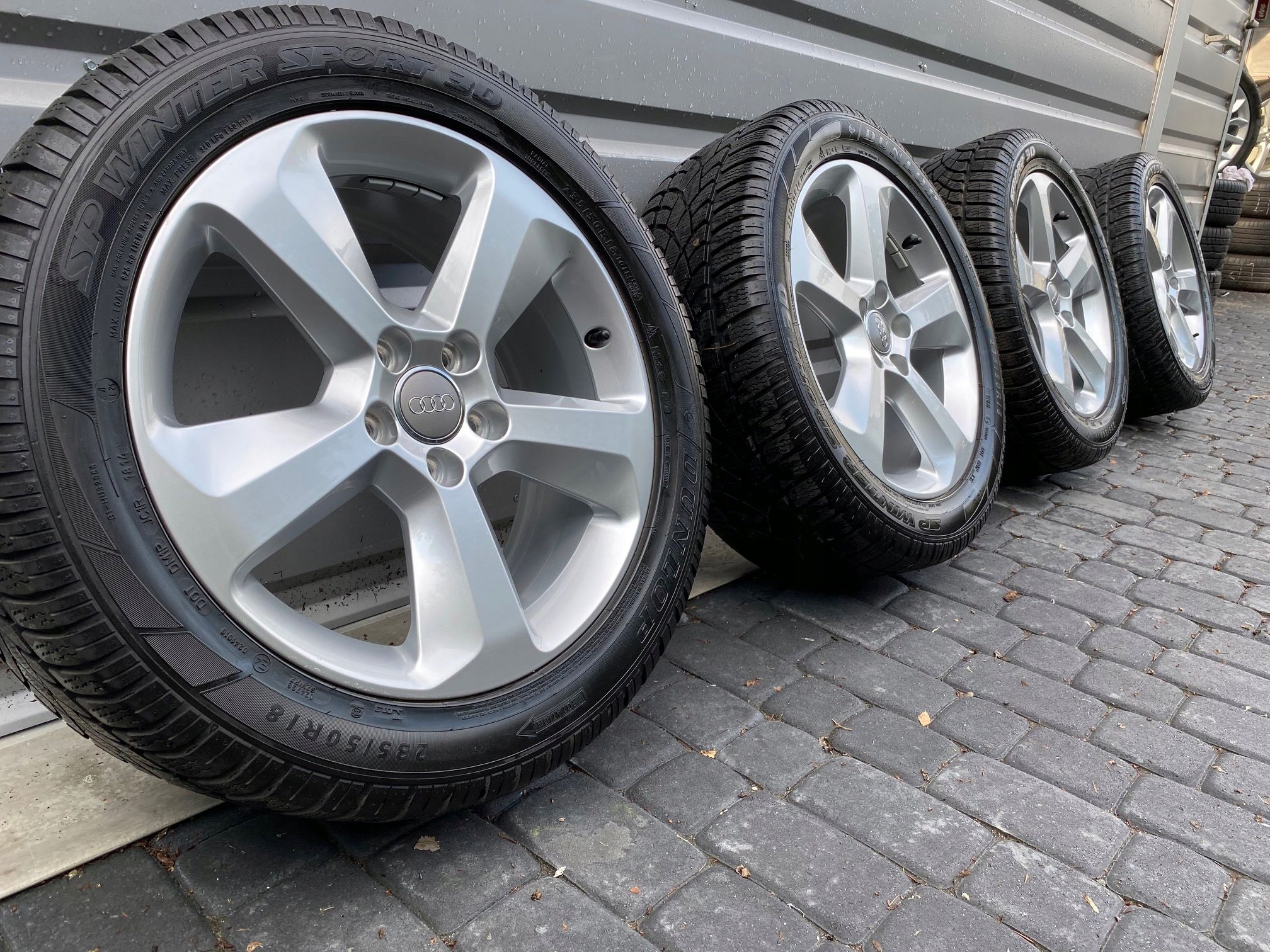 Oryginalne Felgi Audi 18" A3 A4 A6 A8 Q3 TT