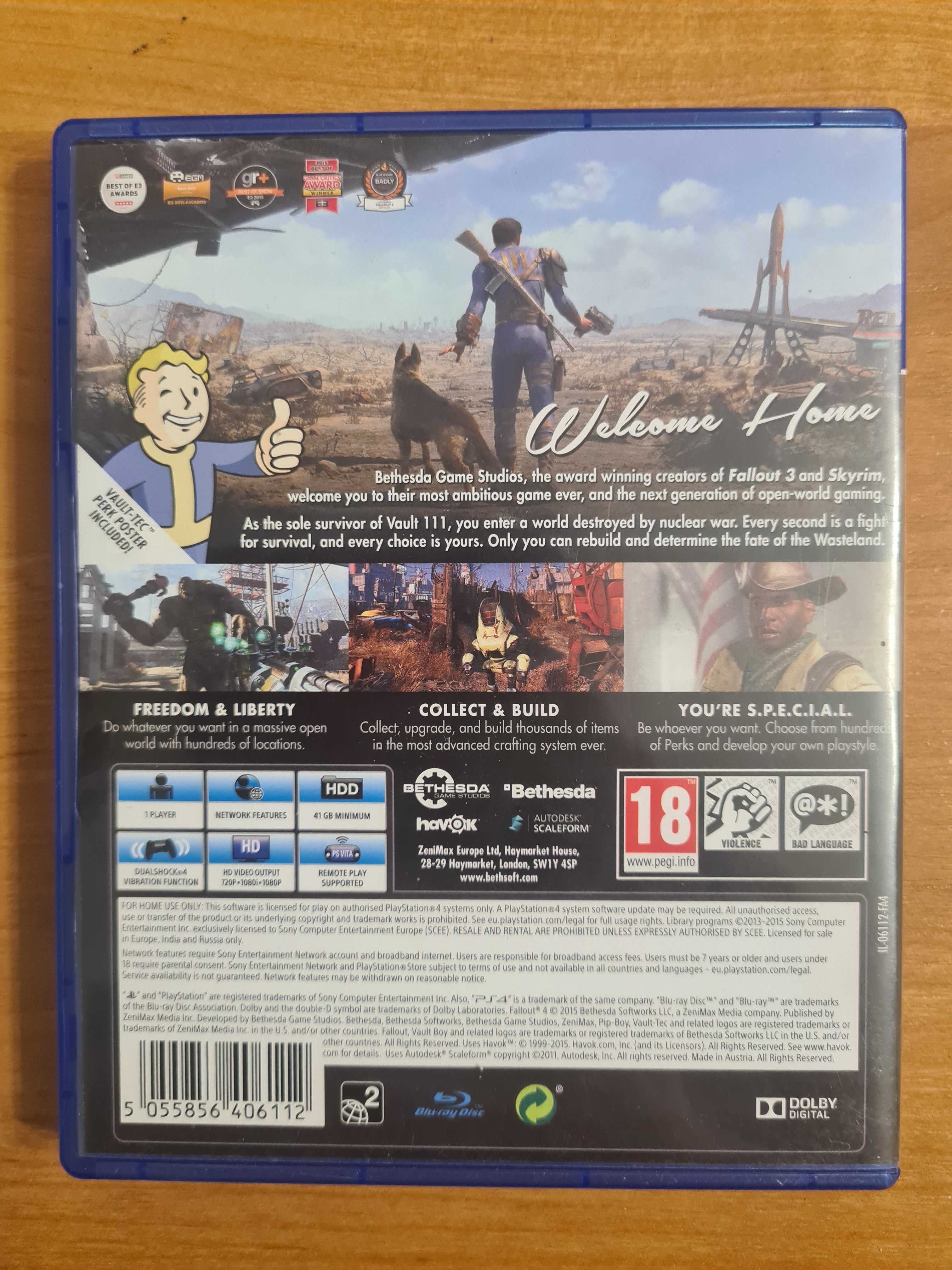 Fallout 4.   PS4