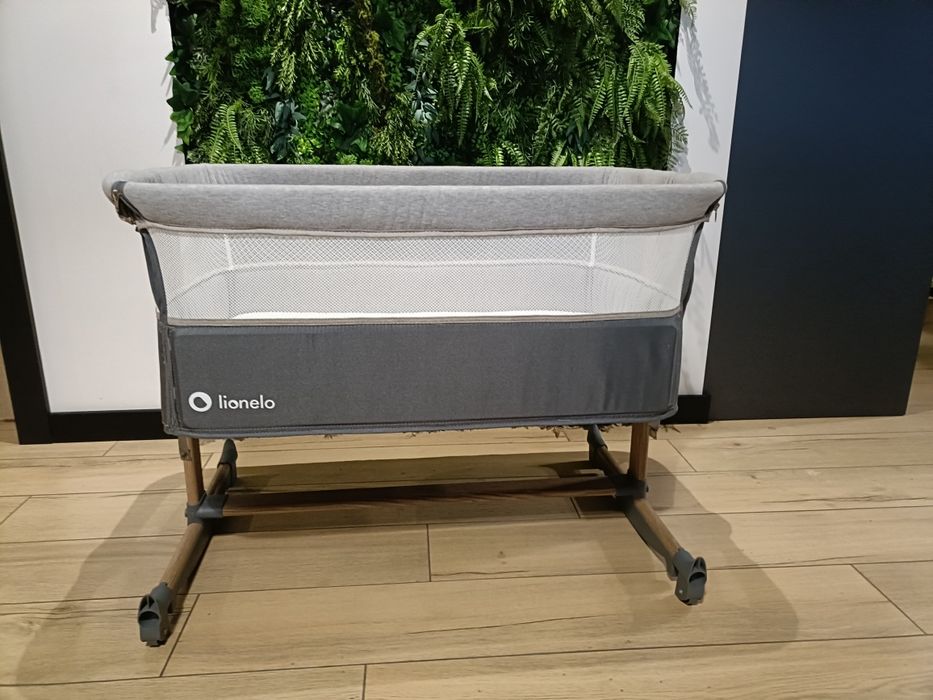 Łóżeczko dostawne Lionelo Leonie Grey Stone