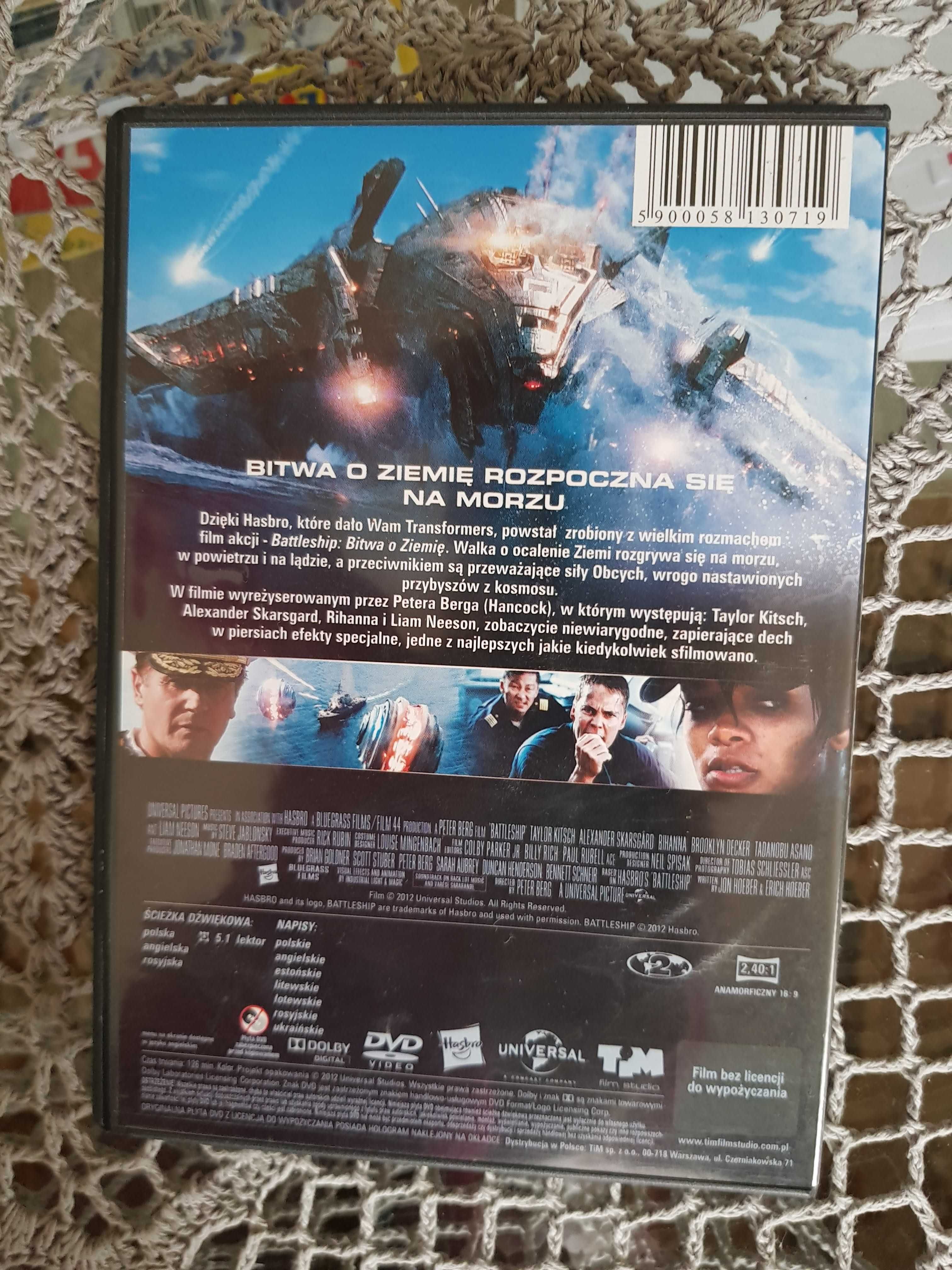 Film Battleship - Bitwa o Ziemię, dvd