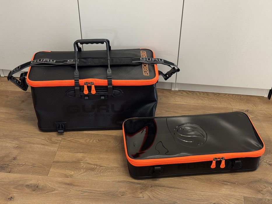Torba wędkarska Guru Fusion EVA MKII zestaw Base Carryall oraz Net Bag