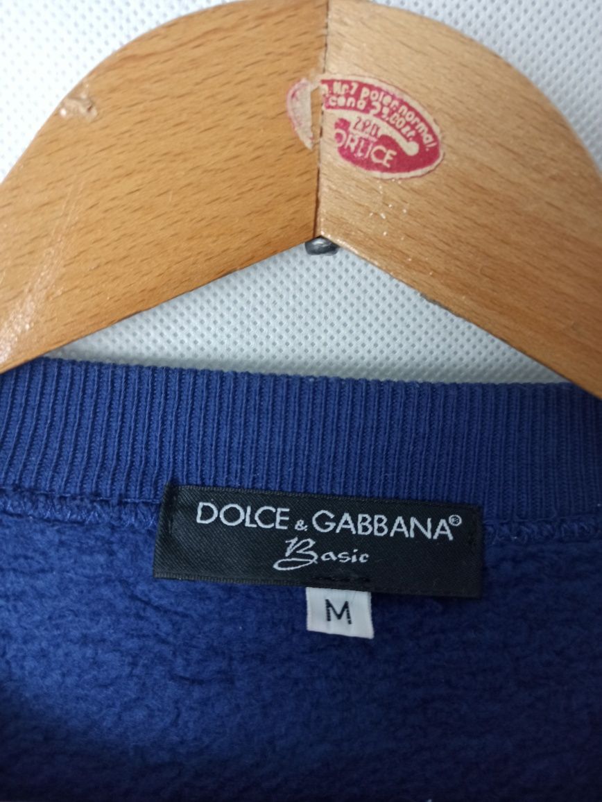 Dolce Gabbana Basic 54 vintage 90s crewneck bluza