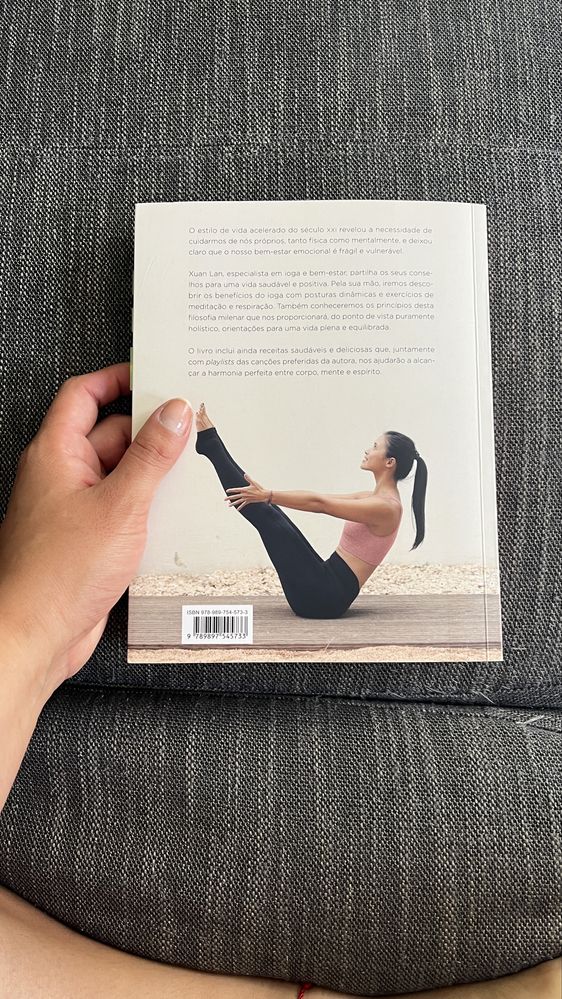 Livro ioga para o meu bem estar