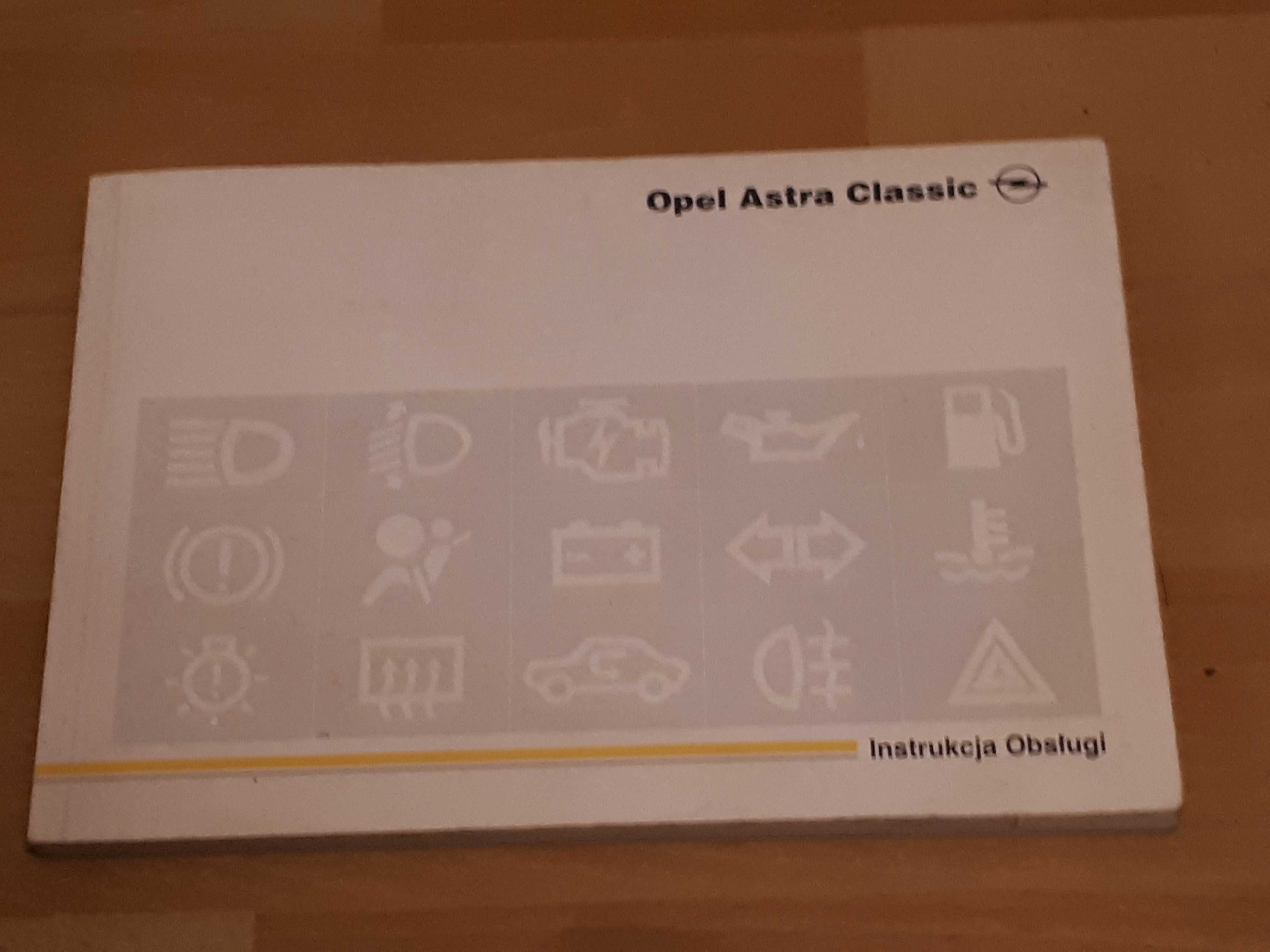 Opel Astra instrukcja obsługi 1995