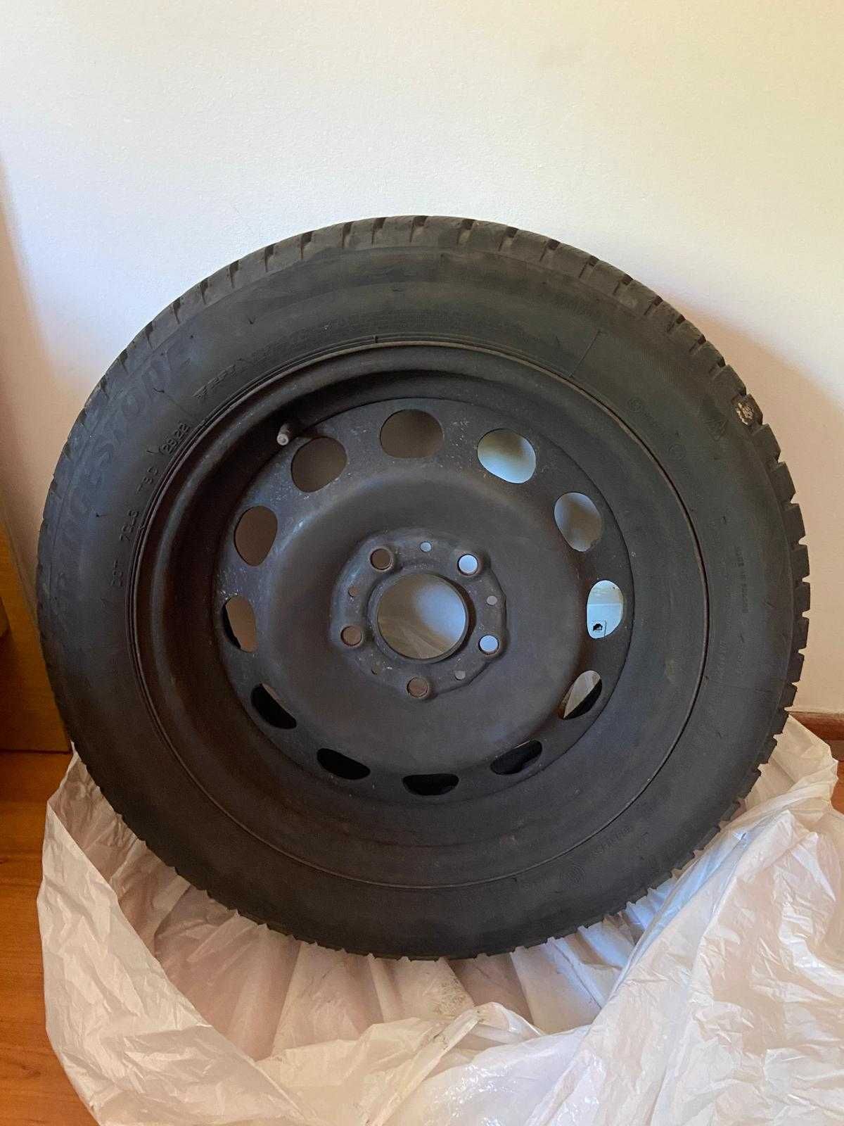 Pneus de inverno Bridgestone para BMW 116d (com jantes de ferro)