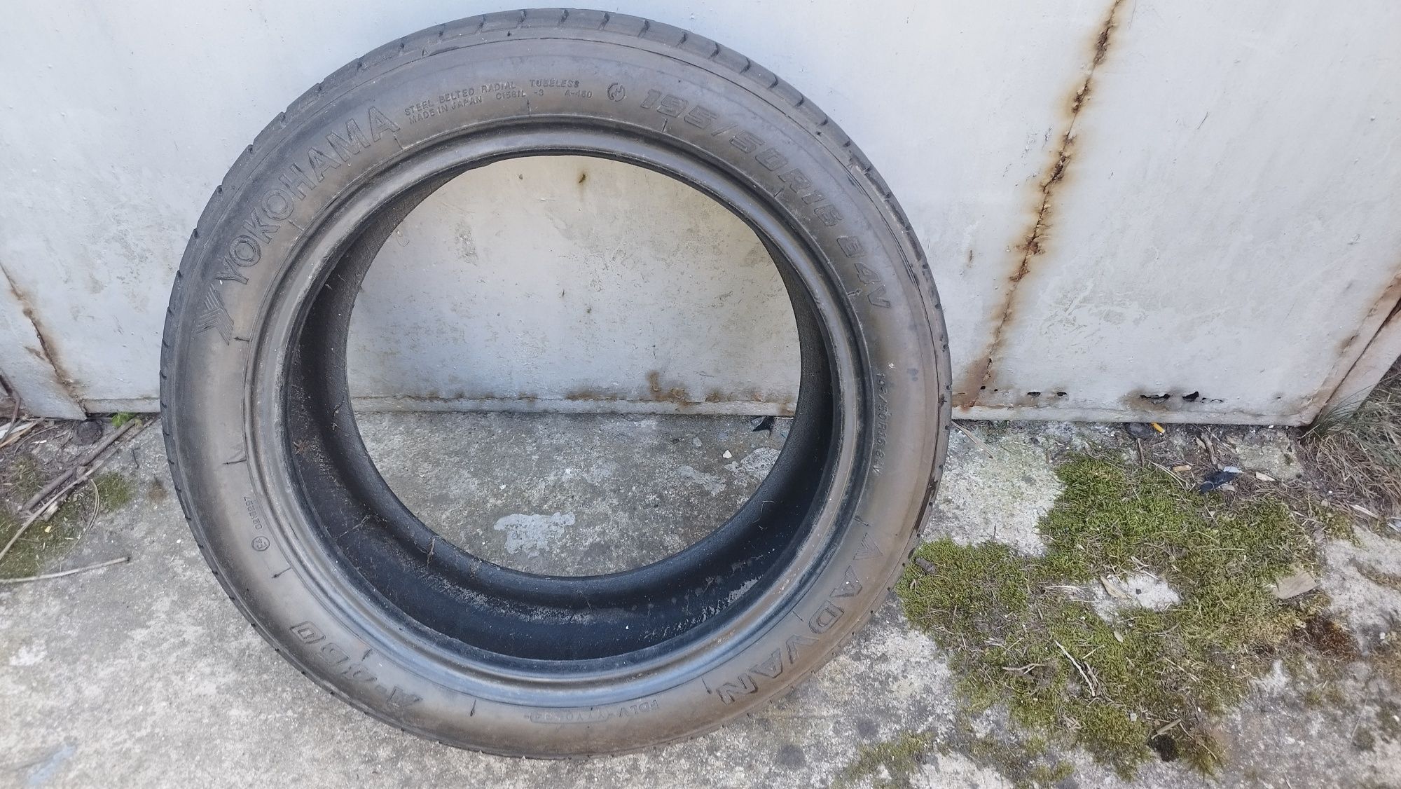 Opona Yokohama 195/50 R16 84V Advan nowa z koła zapasowego
