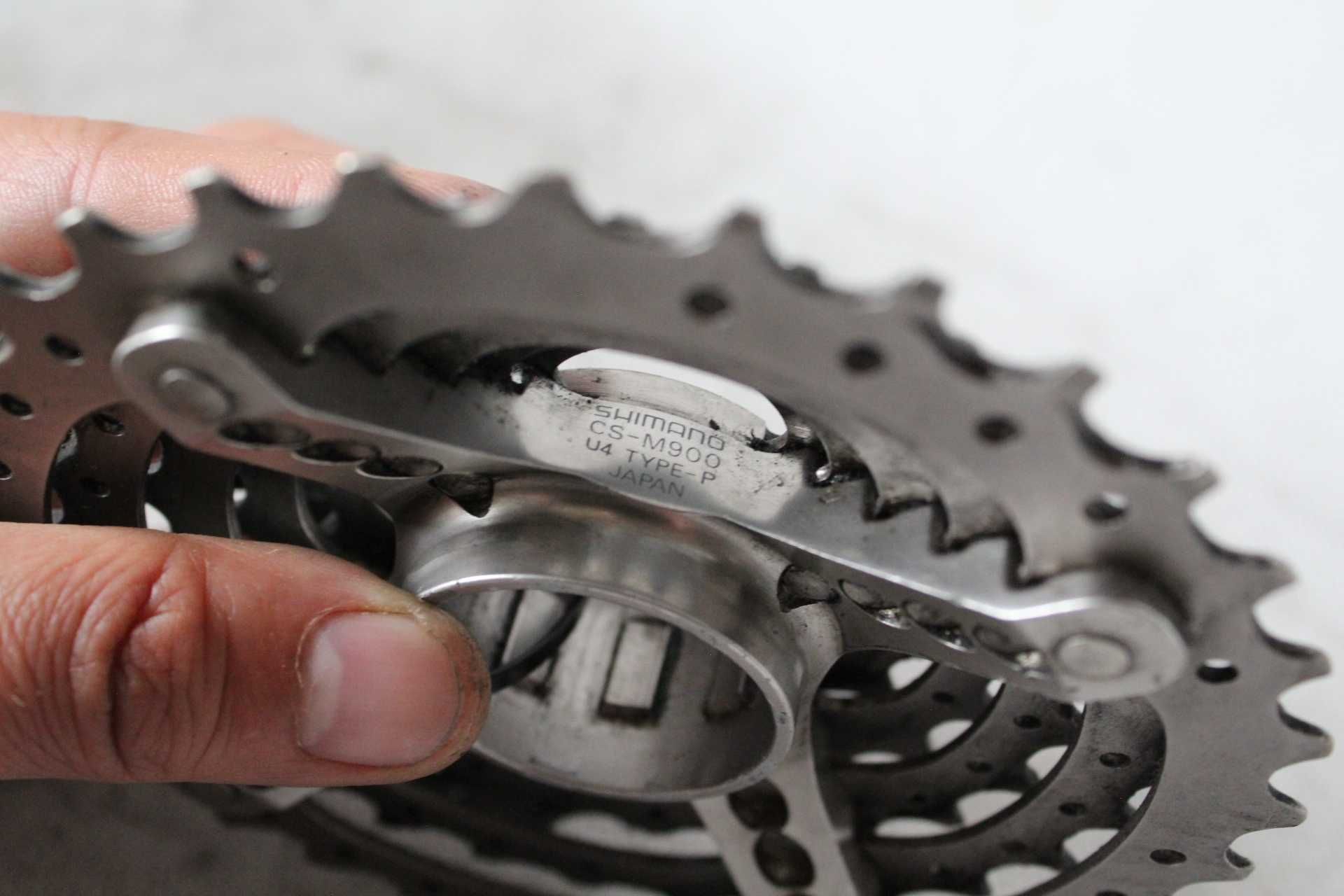 kaseta rowerowa shimano XTR CS-M900 . 8s 12-32T retro 0625
