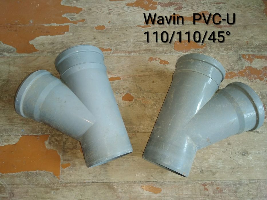 Продам трубы пластиковые, тройники и уголки Wavin