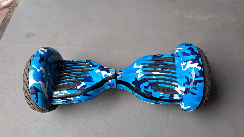 Гироскутер гироборд 10.5 дюймов Smart Balance Wheel синий космос