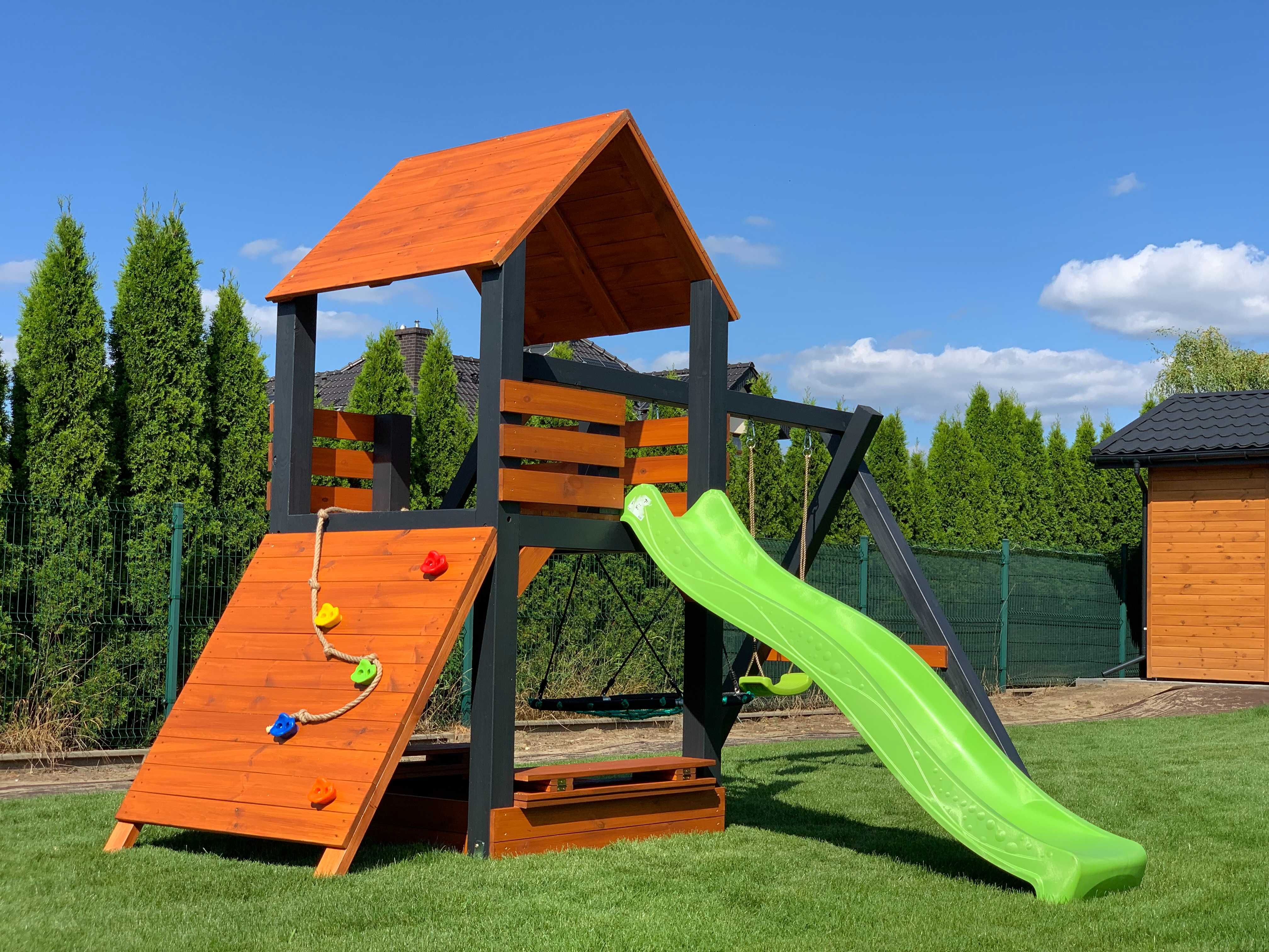 Aurelia XL - 10x10 BSH - Plac zabaw - Domek - Zjeżdżalnia