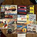 Marklin Fleischmann Rivarossi Rokal catálogos comboios locomotivas