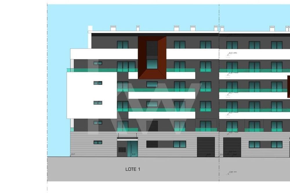 Apartamento T4 em construção, com 1 lugar de garagem. Acabamentos de l