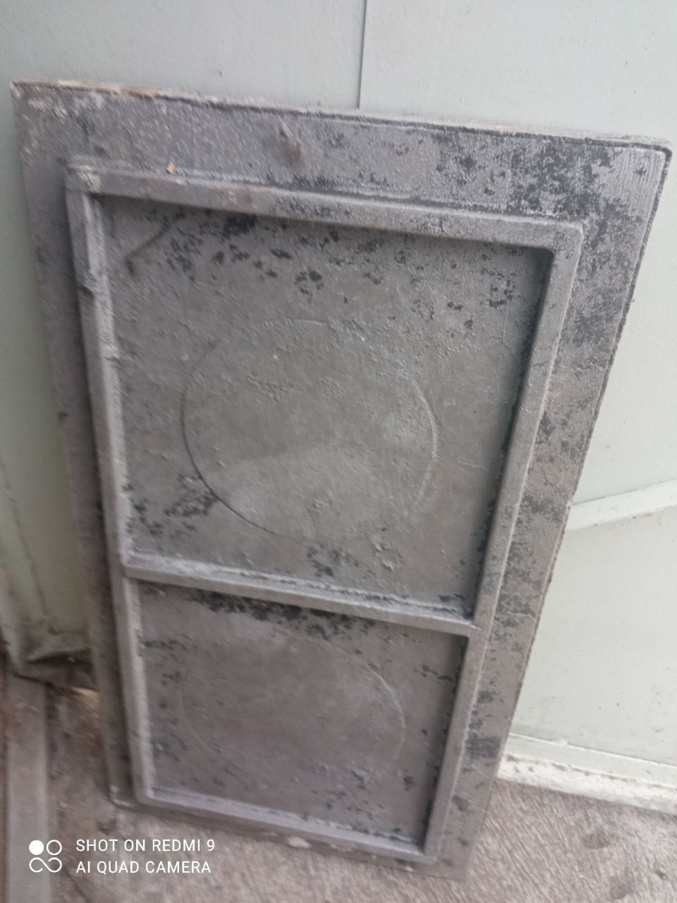 Алюминиевая форма для отлива плит