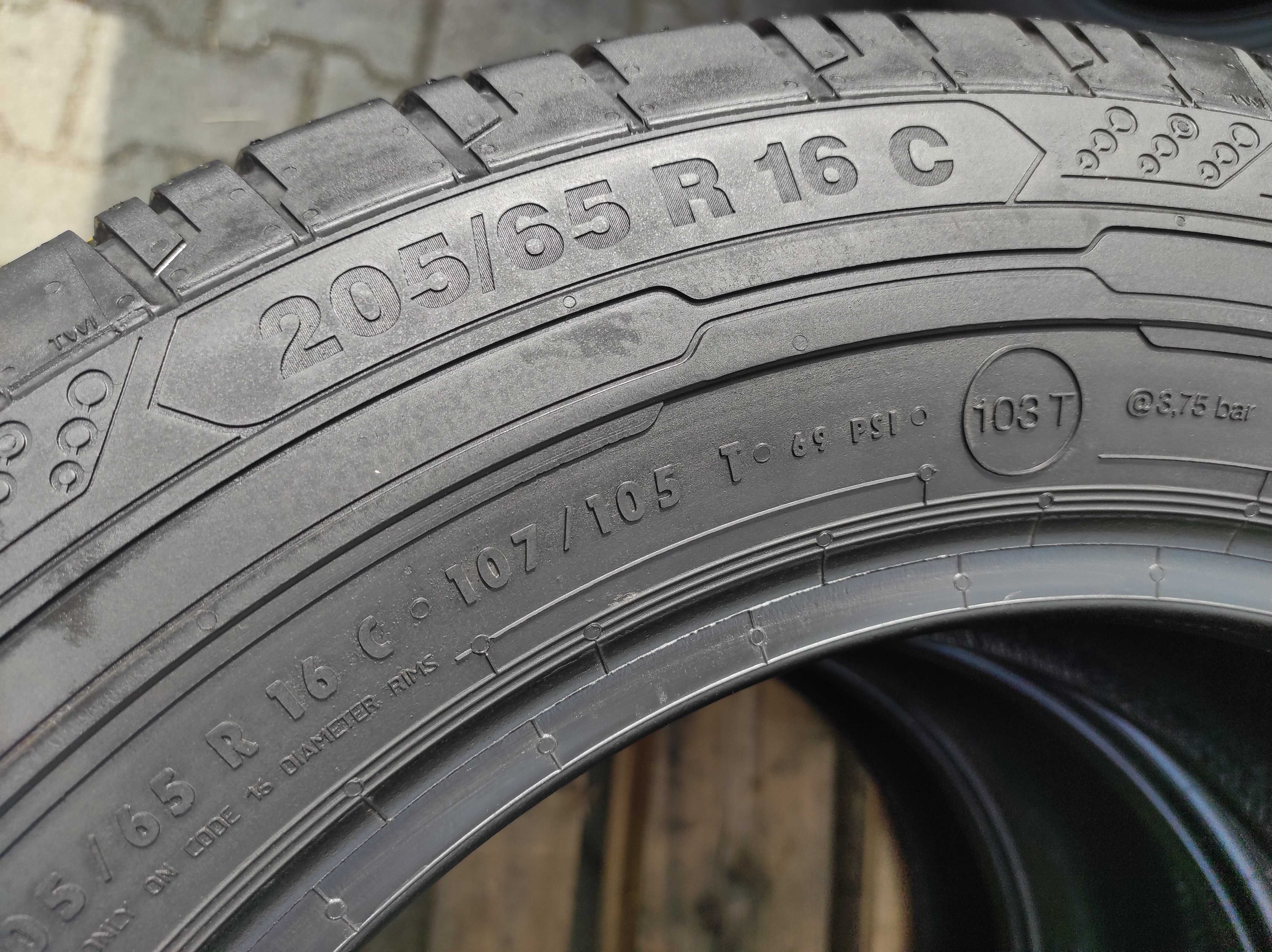 NOWE opony bus 4szt 205/65 R16C Continental VanContact 200 WYSYŁKA