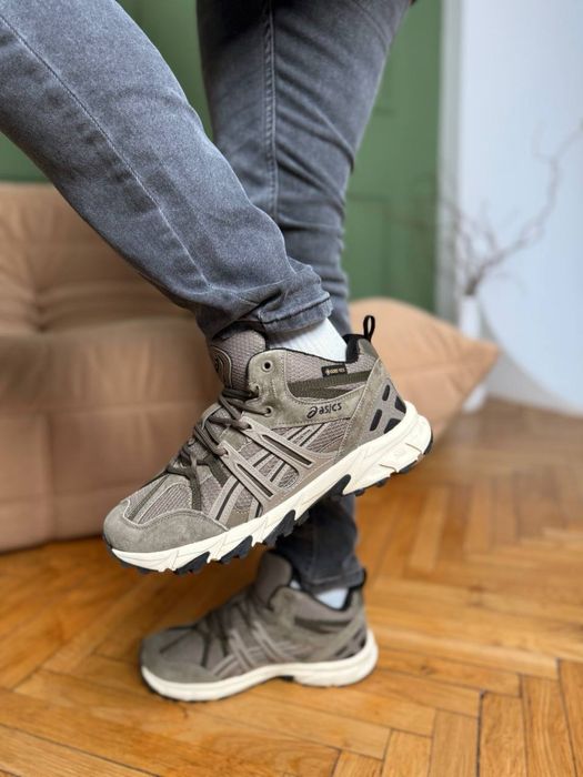 Зимові кросівки Asics Gel-Sonoma 15-50 GTX High Brown Khaki Fur 43,44