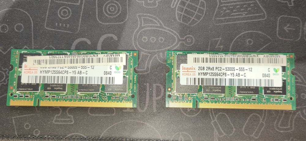 DDR2 2x2gb sodim