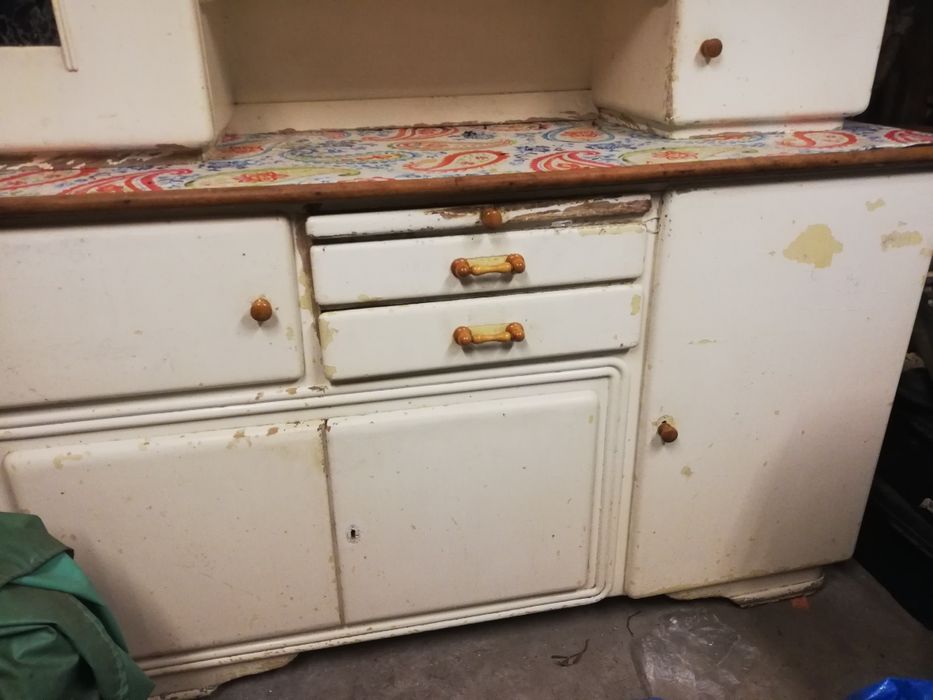 Stary kredens kuchenny PRL byfyj