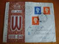 Całostka Indie Holenderskie 1948