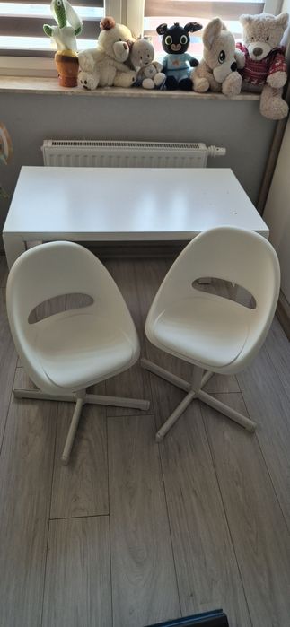 Biurko stolik i krzesła ikea