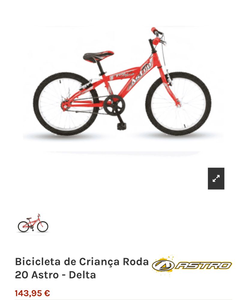 Bicicleta de crianca